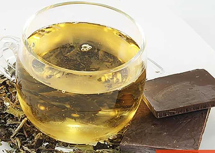 Chocolate de té verde